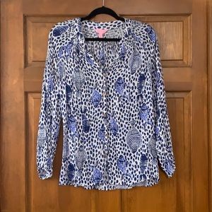 Lilly Pulitzer Button Front Elsa